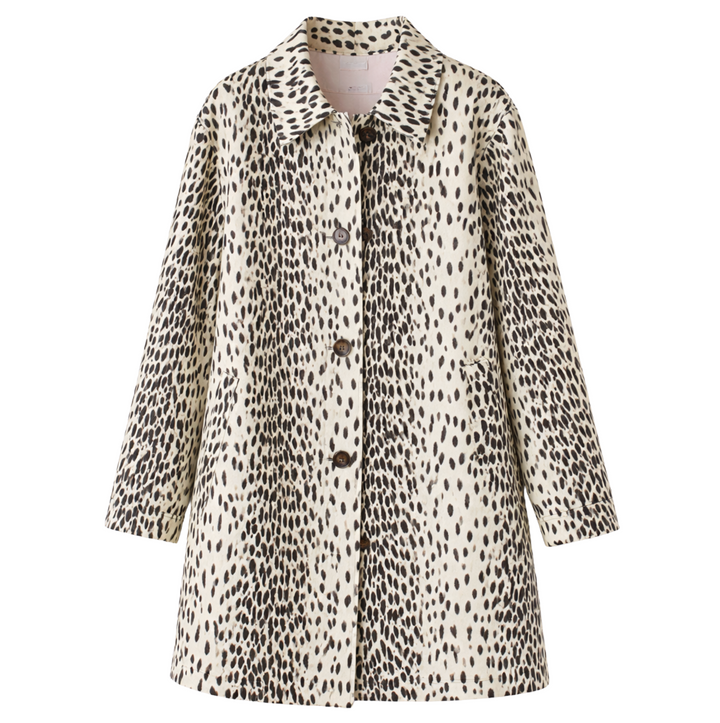 Atelier Short Coat - Leopard