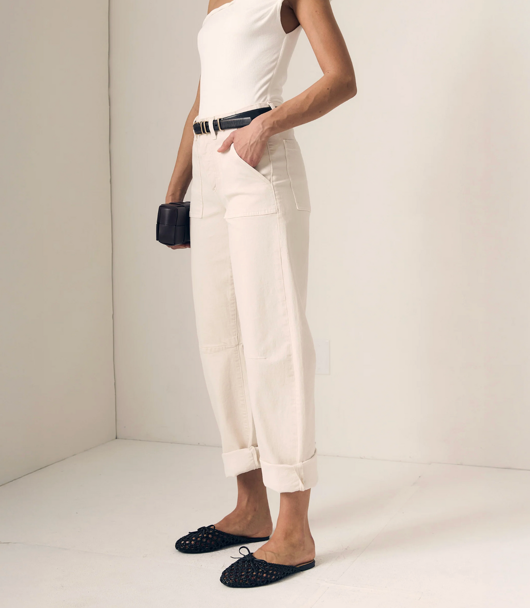 Utility Soft Barrel w/ Double Cuff - Bone