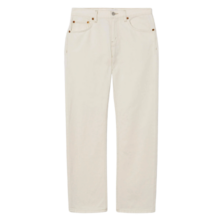 Mid Rise Blondie Crop - Crema