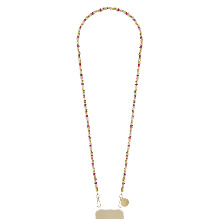 Liviya Long Chain - Rose Bordeaux