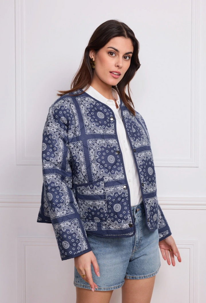 Bandana Jacket - Navy