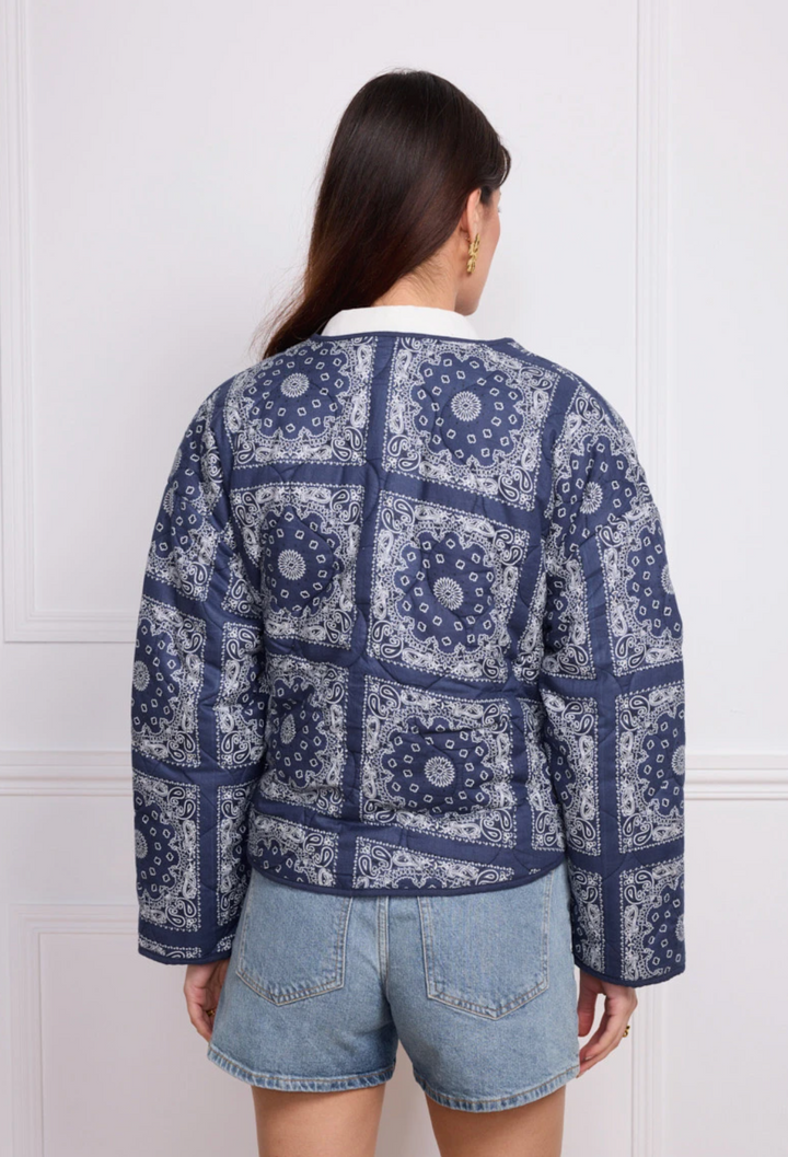 Bandana Jacket - Navy