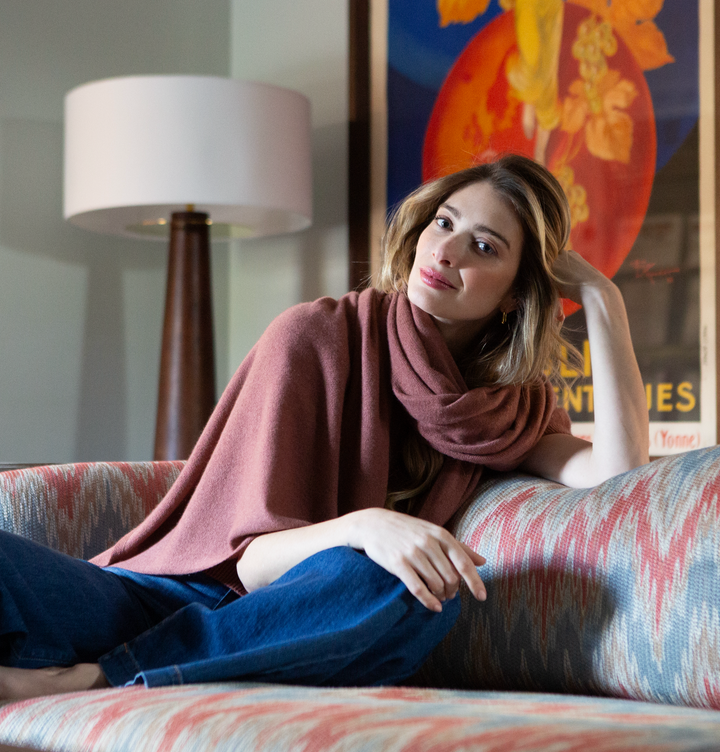 The Cashmere Travel Wrap Swaddle