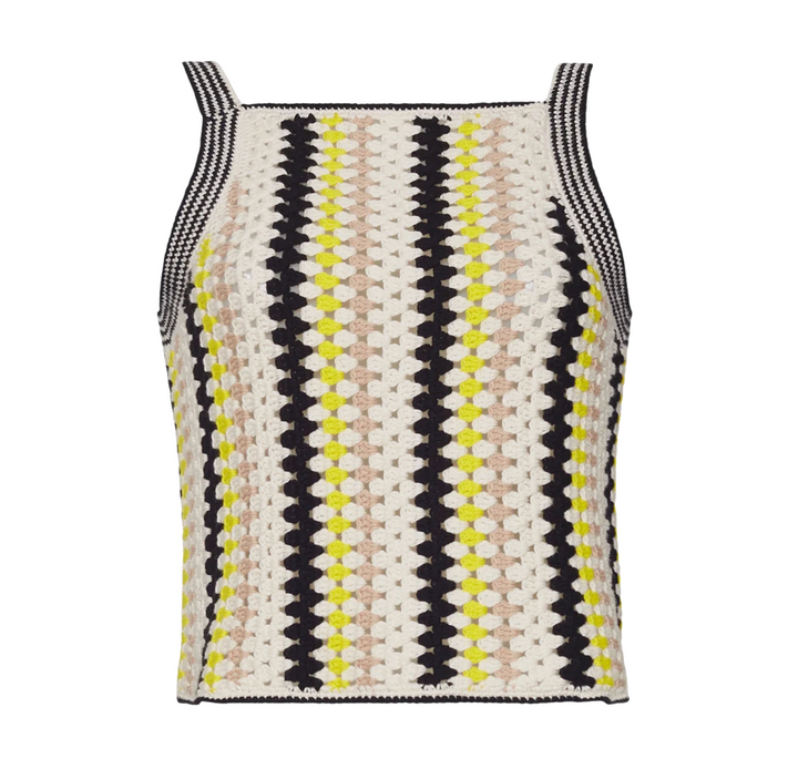 Kerry Crochet Tank - Multi