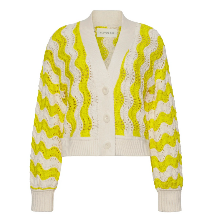 Luna Cardi - Ivory + Limone