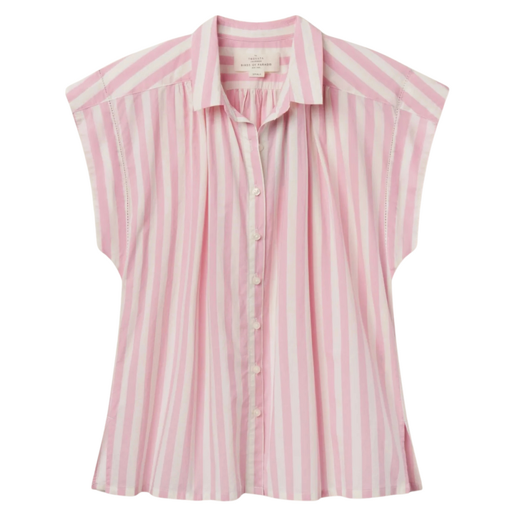 Della Shirt - Pink Stripe