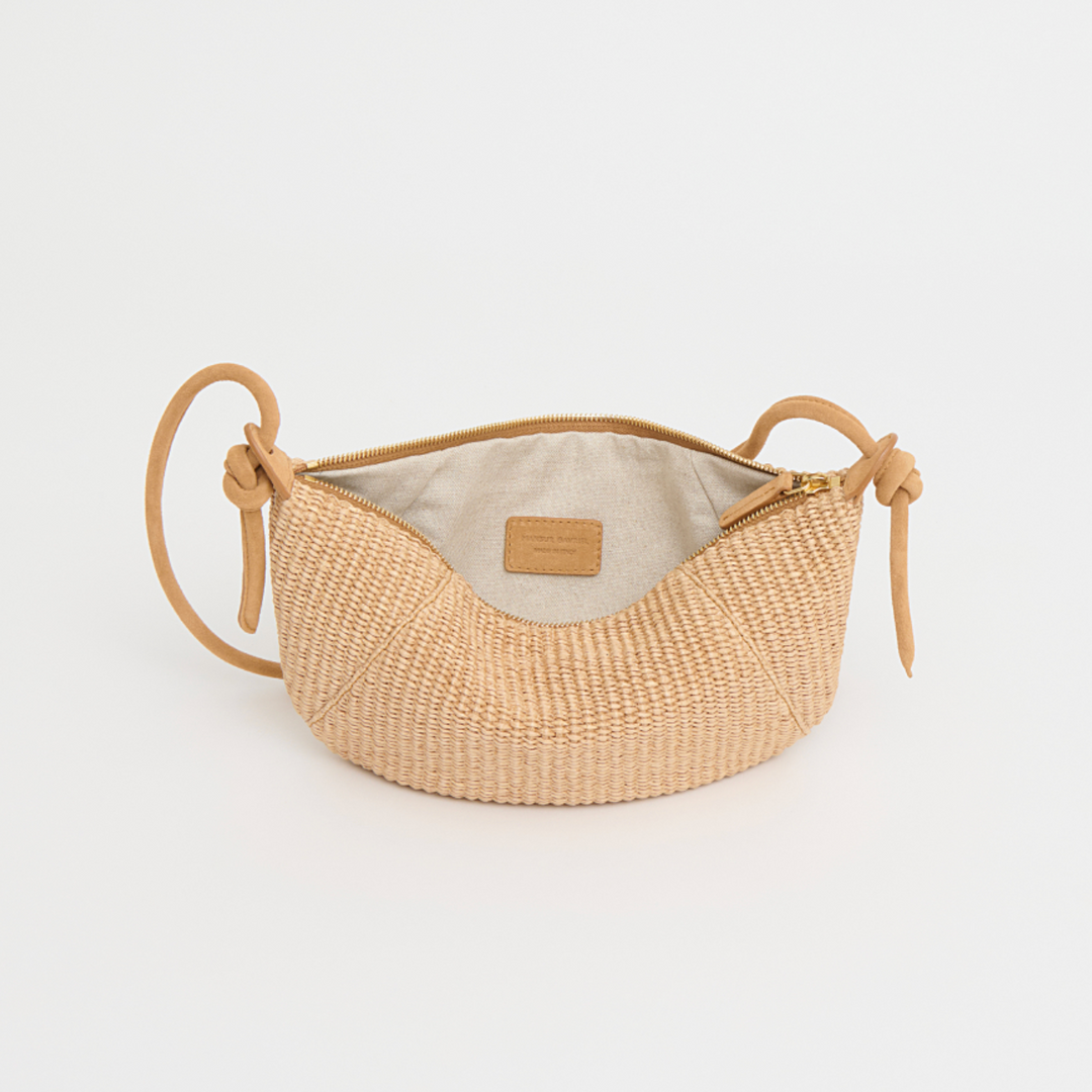 Mini Fortuna Crossbody - Natural