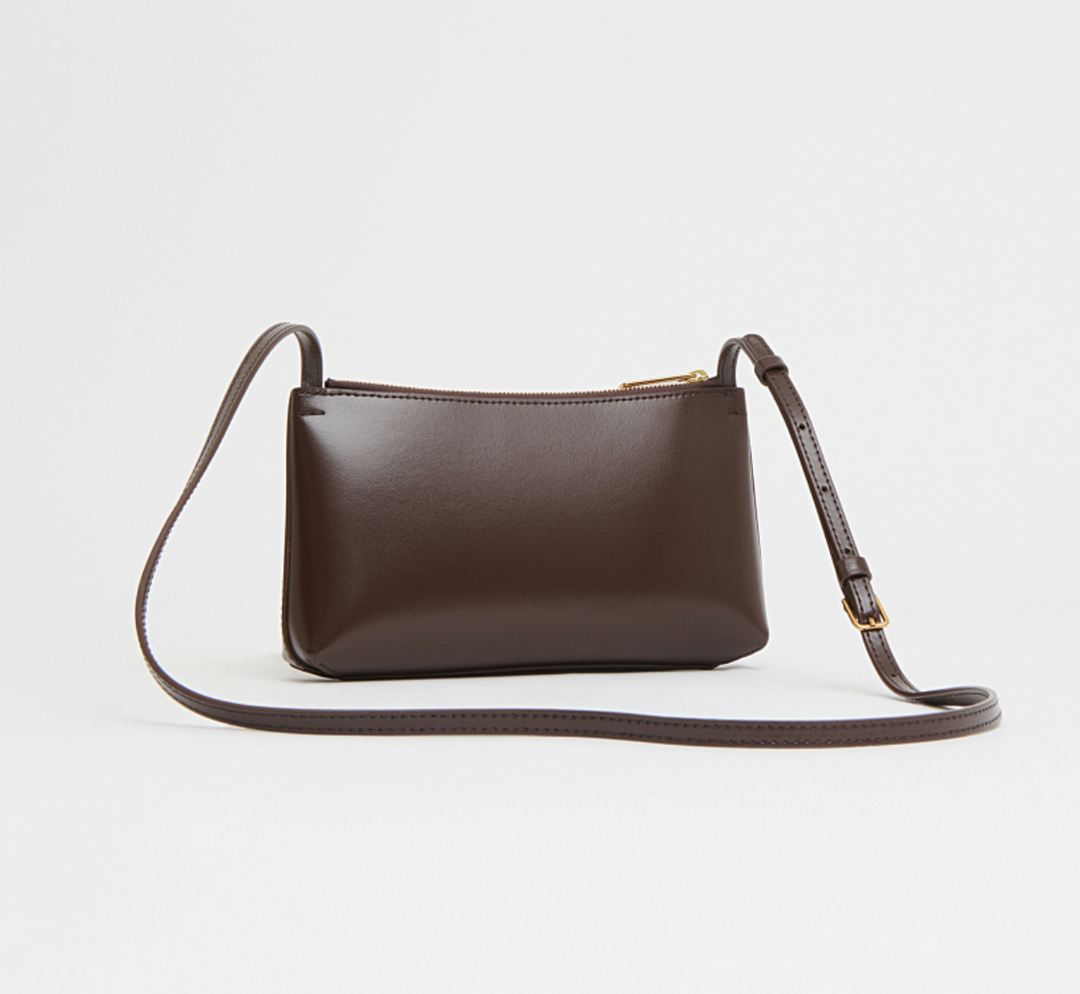 Mini Gaia Crossbody - Chocolate/Warm Grey