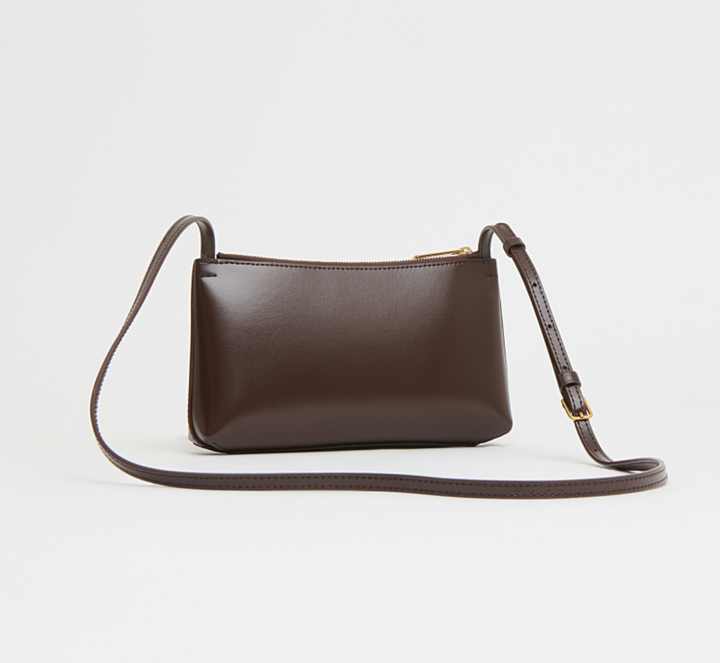 Mini Gaia Crossbody - Chocolate/Warm Grey