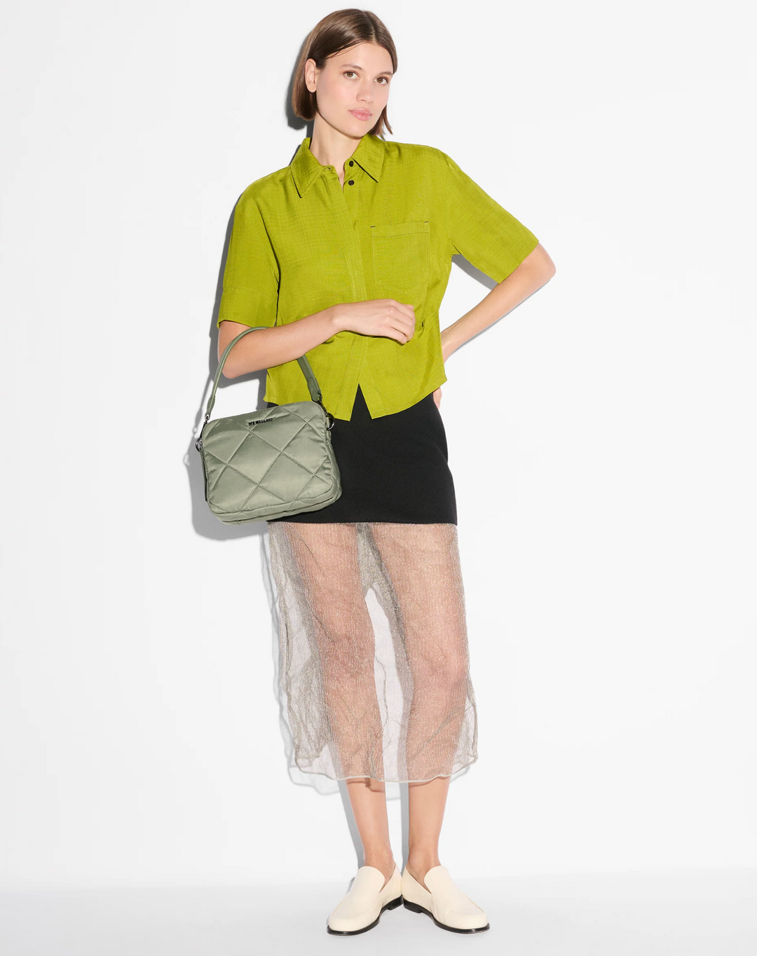 Madison Crossbody III - Agave Green