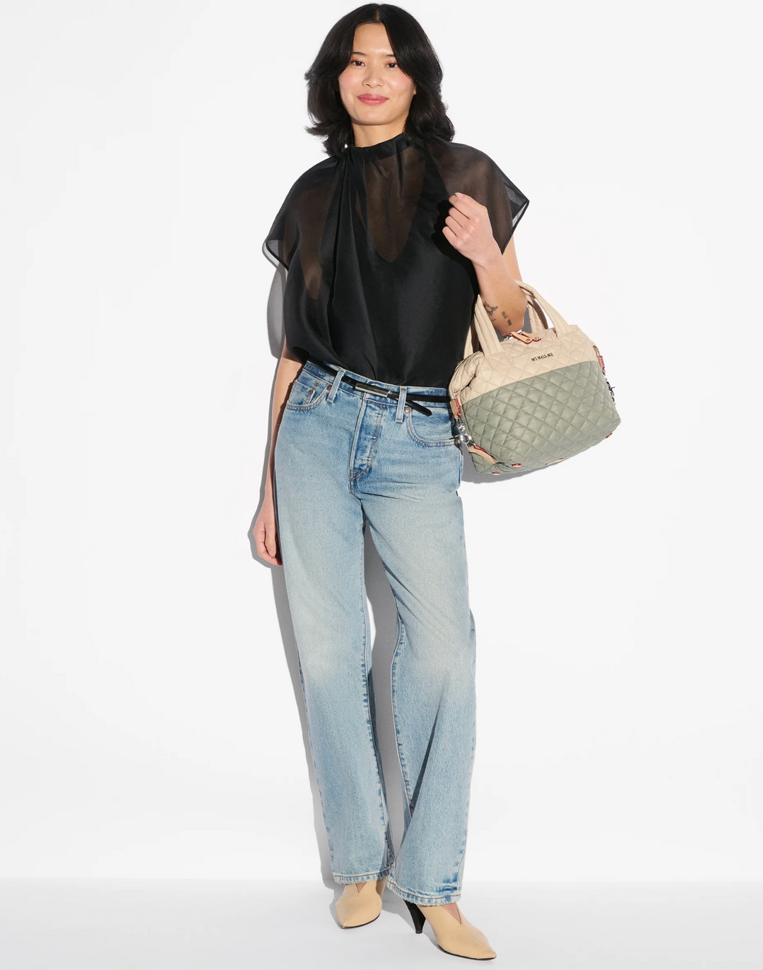 Small Sutton Deluxe - Agave Green/Buff