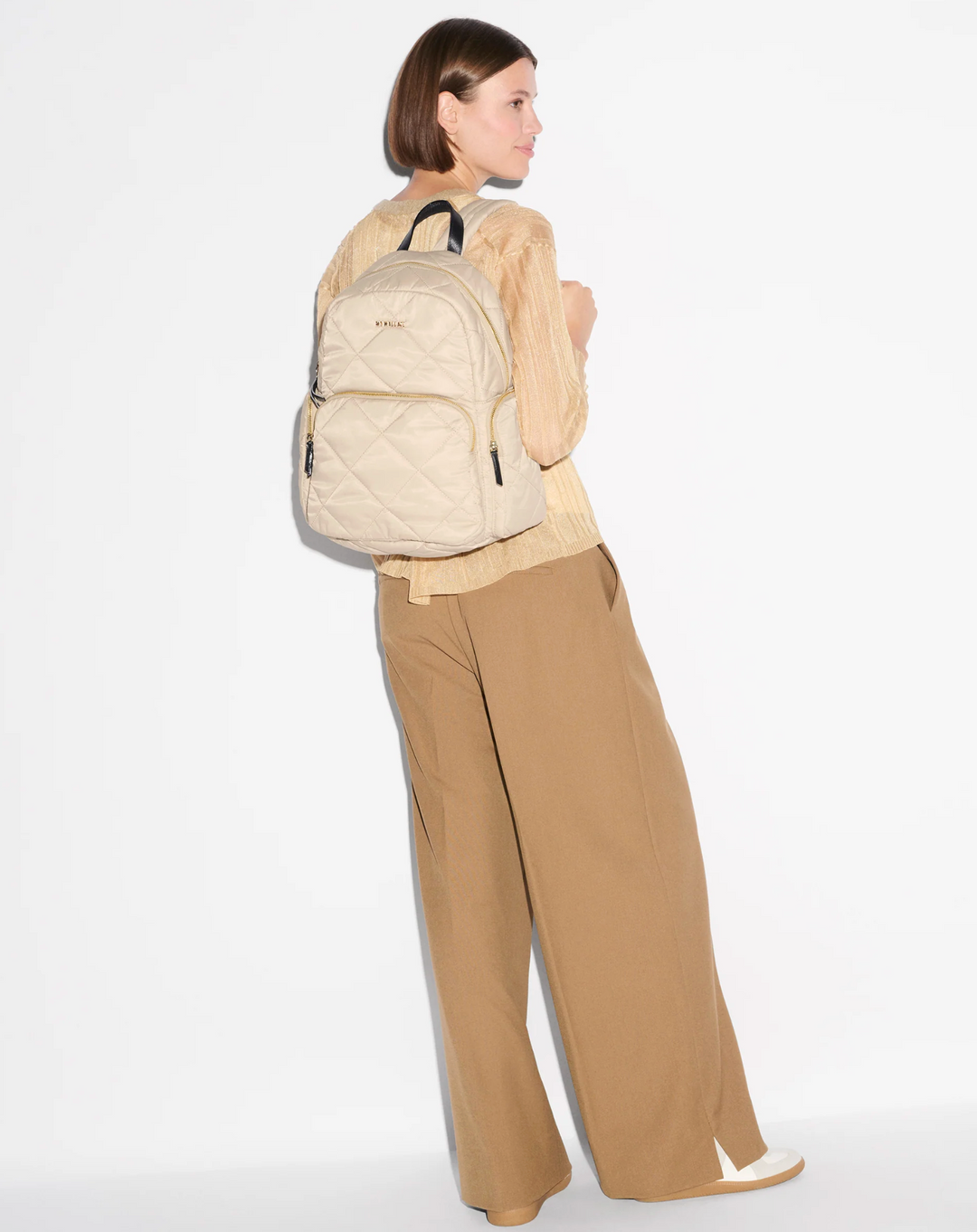 Madison Backpack - Buff/Black