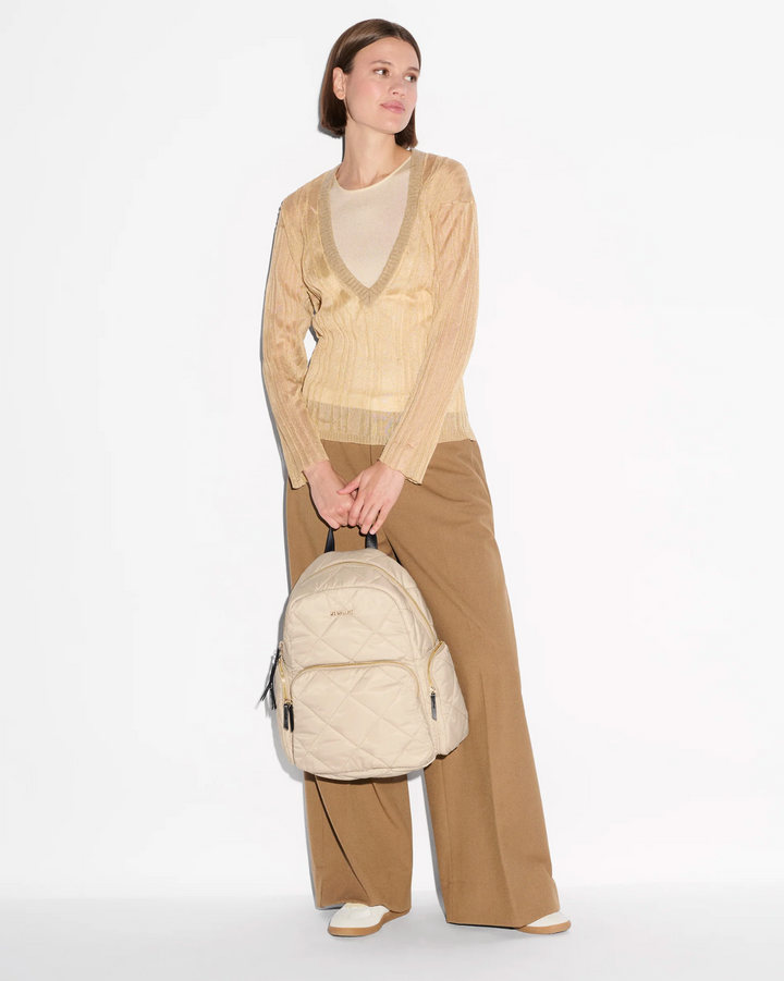 Madison Backpack - Buff/Black