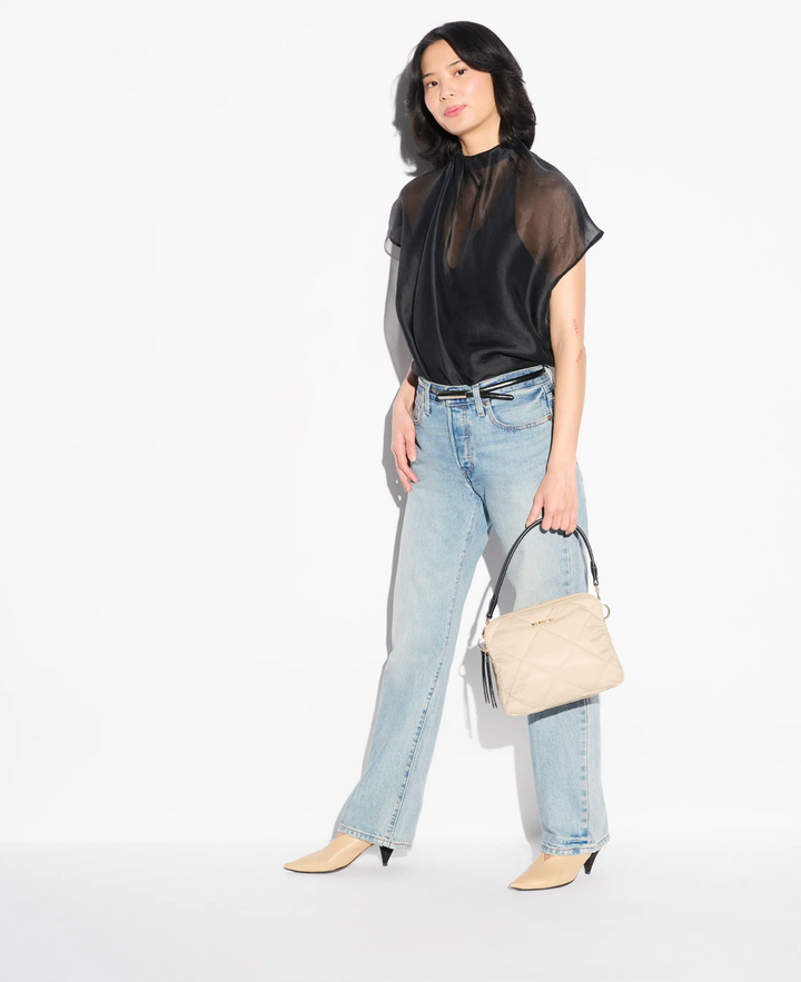 Madison Crossbody III - Buff/Black