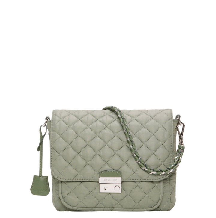 Medium Crosby Lock Crossbody - Agave Green