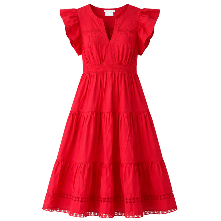 Maura Dress - Cherry