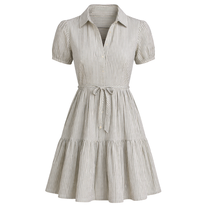 Marin Dress - Newburyport Stripe
