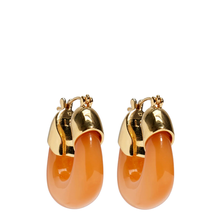 Organic Hoops - Tangerine
