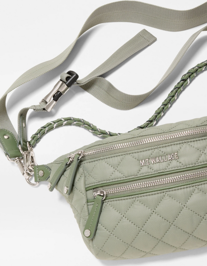 Small Crosby Crossbody Sling - Agave Green