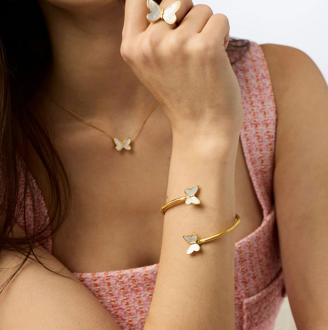 Papillon Cuff - Mother of Pearl