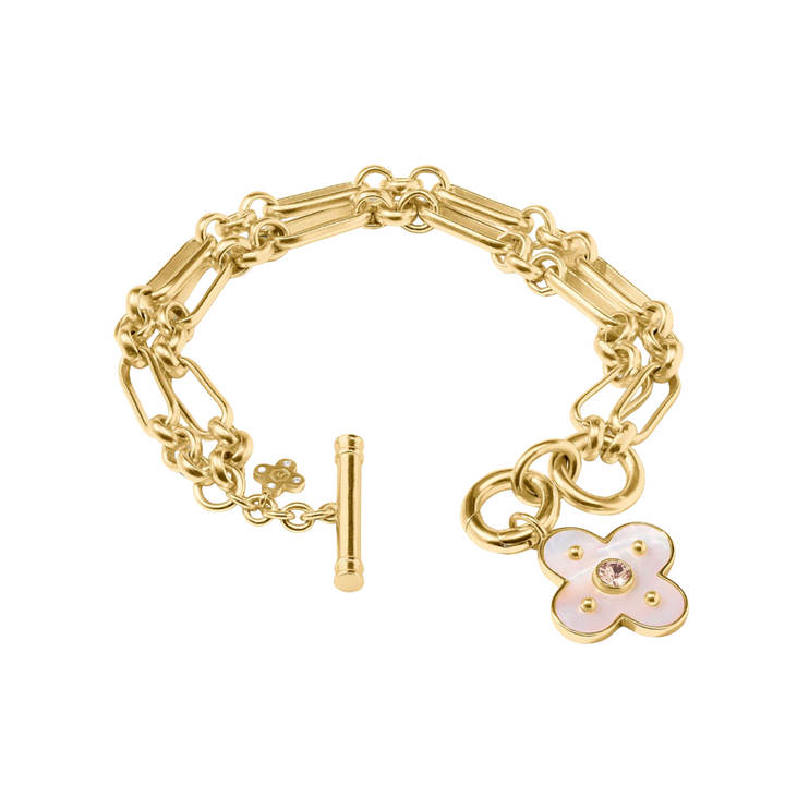 Colette Link Bracelet - Champagne