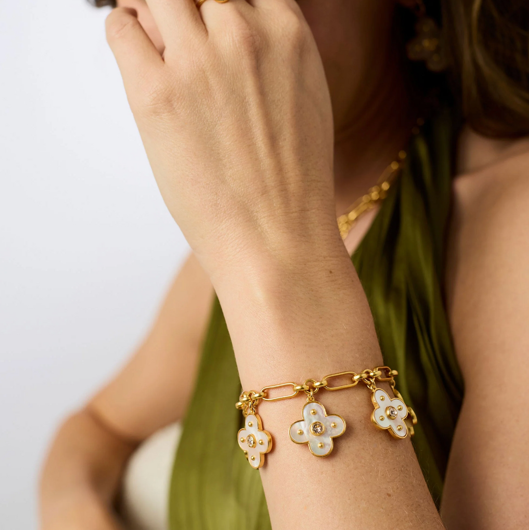 Colette Charm Bracelet - Champagne