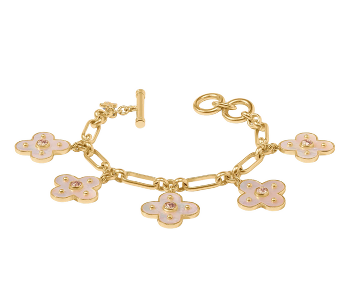 Colette Charm Bracelet - Champagne