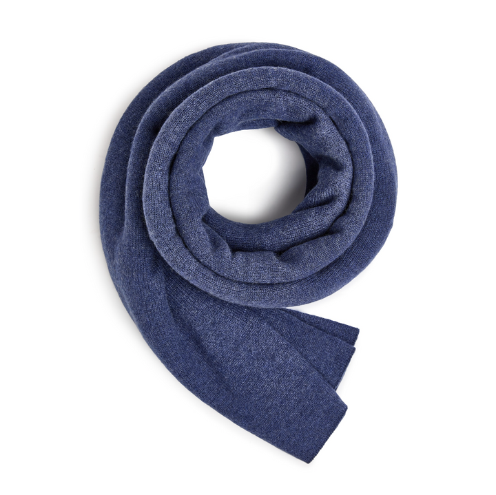 The Cashmere Travel Wrap - Indigo
