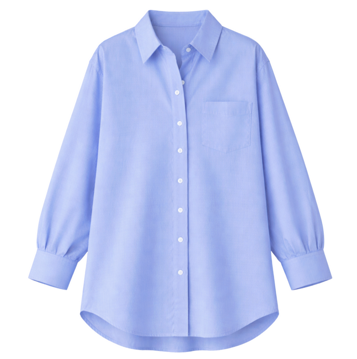 Slim Repeat Shirt - Blue
