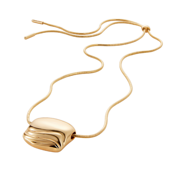 Rue Pendant Necklace - Gold