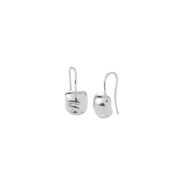 Rue Drop Earrings - Silver