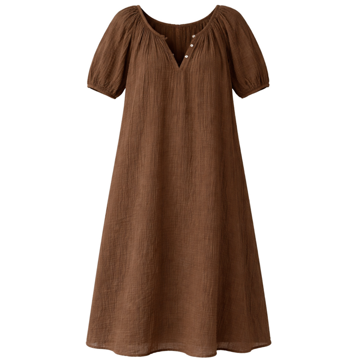 June Dress - Cacao