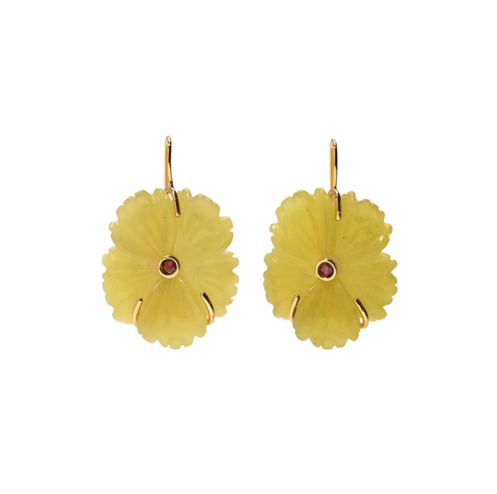 New Bloom Earrings - Canary
