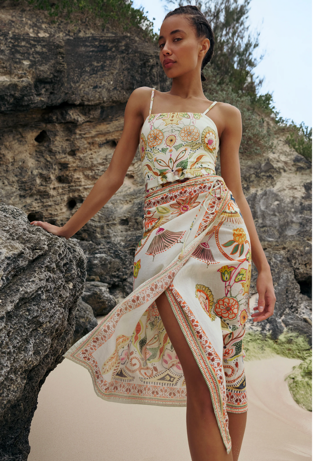 Sunnie Skirt - Botanical