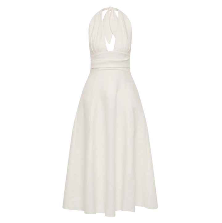Bianca Midi Dress - White