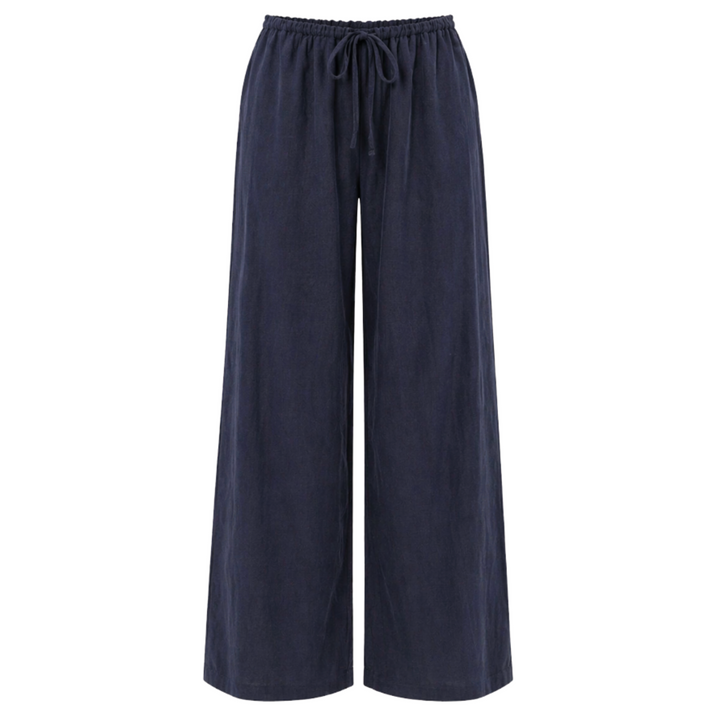Seaside Linen Pant - Indigo