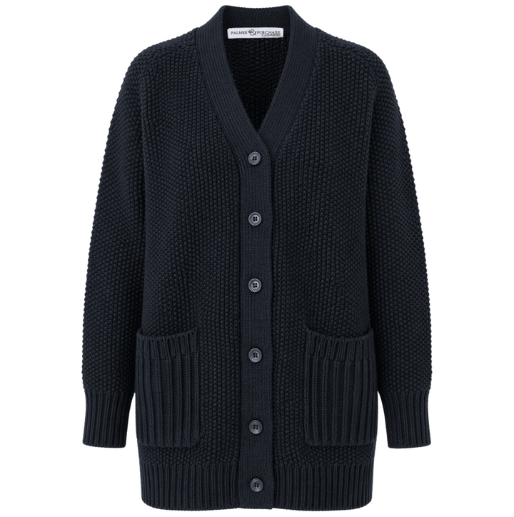 Boyfriend Cardigan- Navy