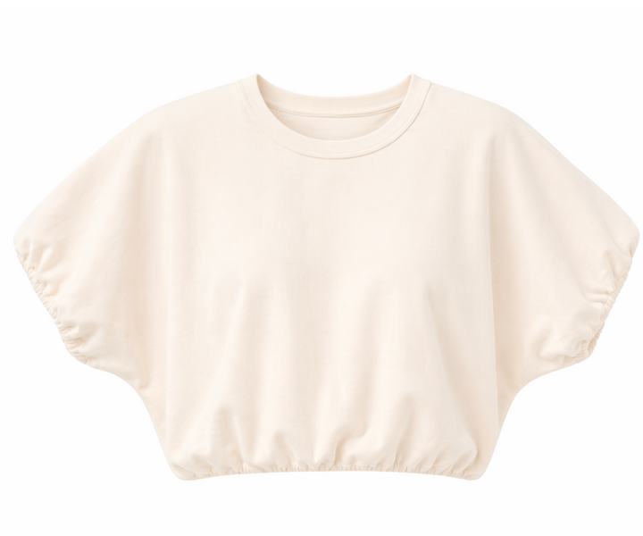 Gia Bubble Tee - Shrimp