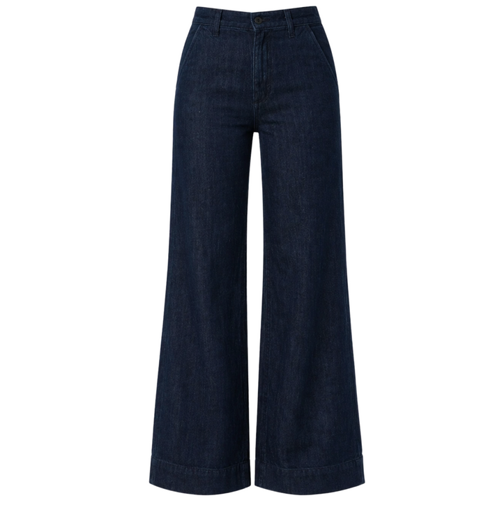 Denim Trouser - Indigo Linen