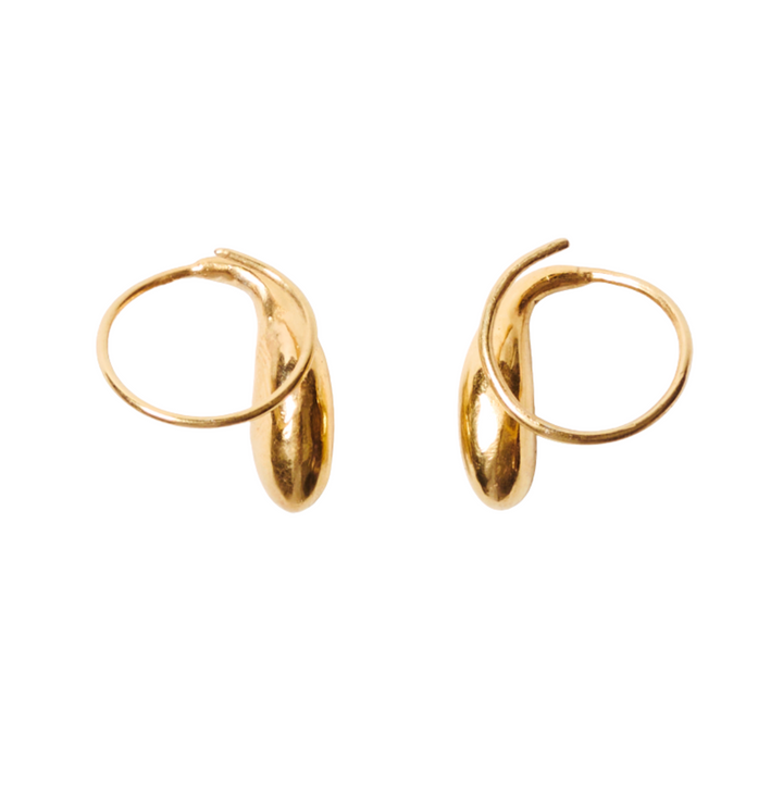 Coil Earrings - Yellow Gold