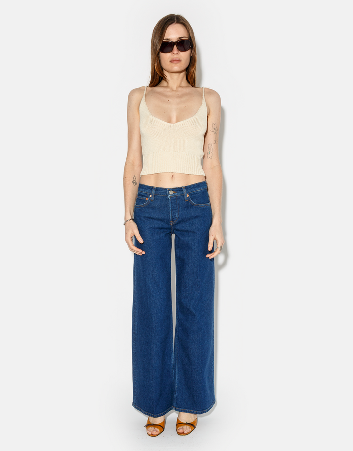 Mid Rise Wide Leg - Dark Star