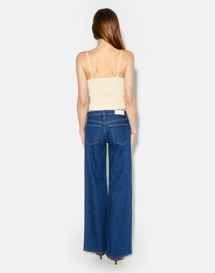 Mid Rise Wide Leg - Dark Star
