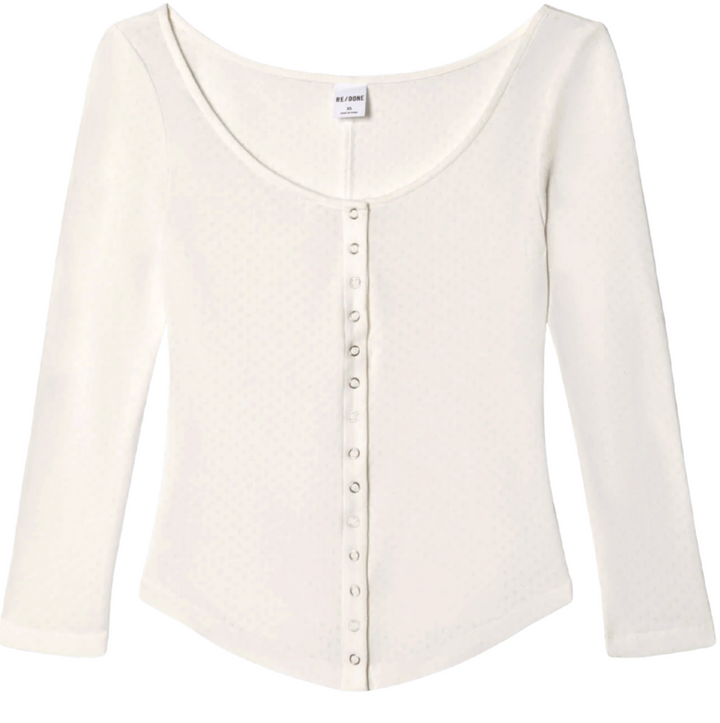 Olivia Top - Vintage White