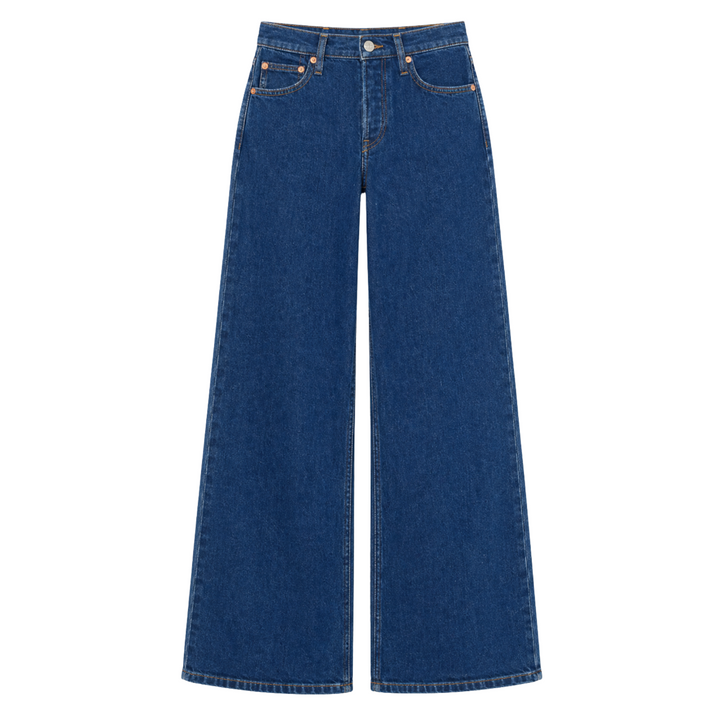 Mid Rise Wide Leg - Dark Star