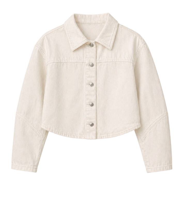 Swing Shirt Jacket - Bone