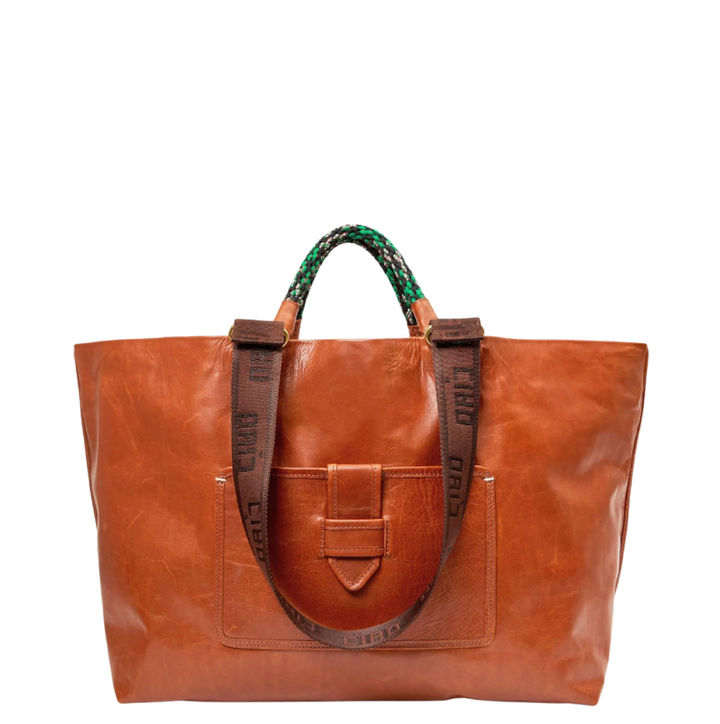 Grande Bateau Tote - Camel