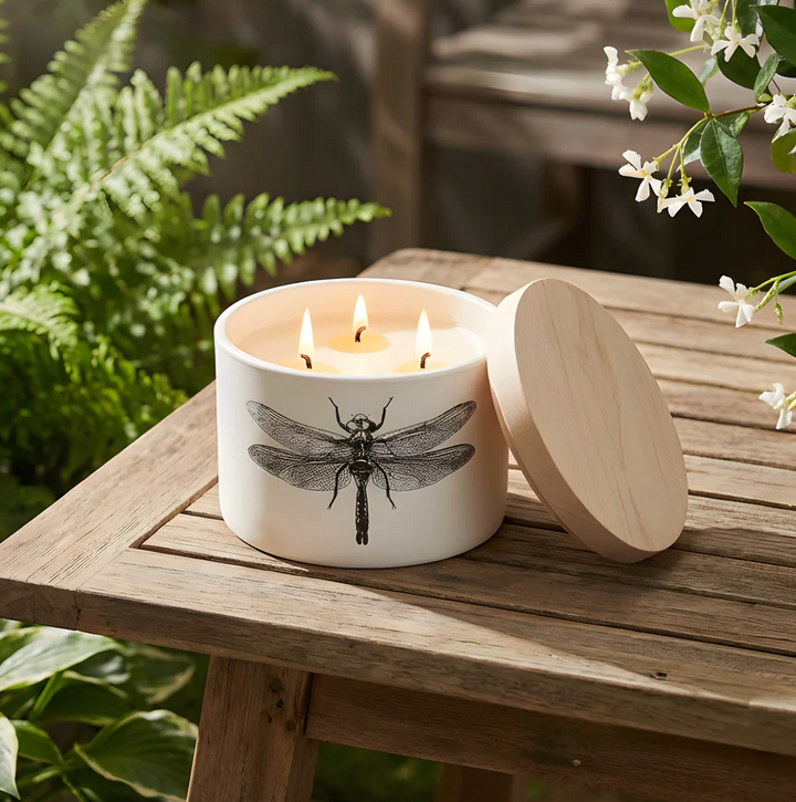 Citronella Sea Salt Triple-Wick Candle