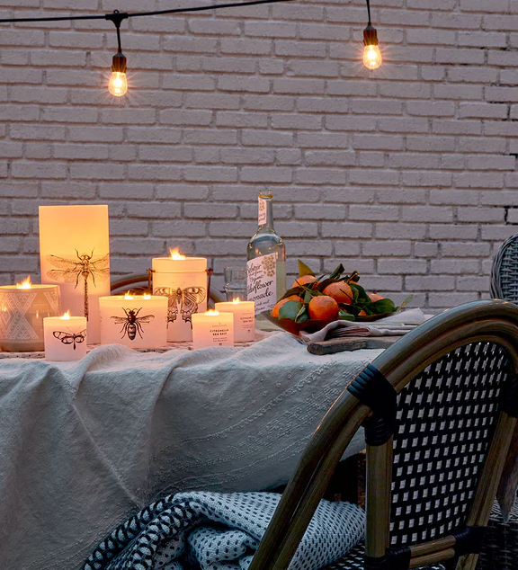 Citronella Sea Salt Triple-Wick Candle