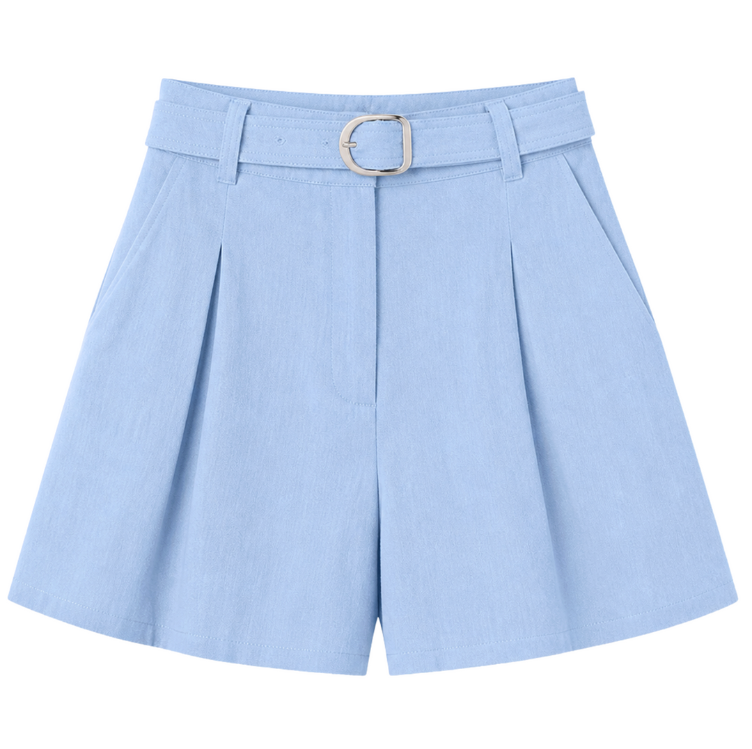 Taylor Striped Shorts - Striped Denim