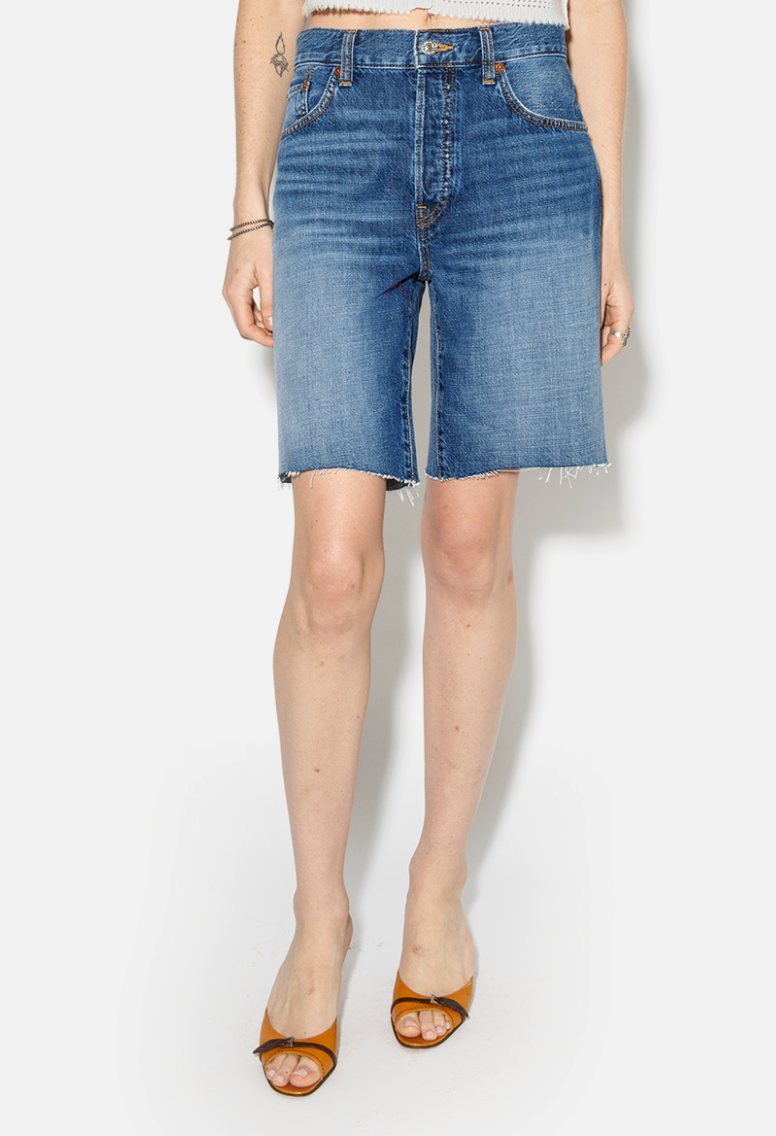 90s Comfy Short - Crystal Indigo